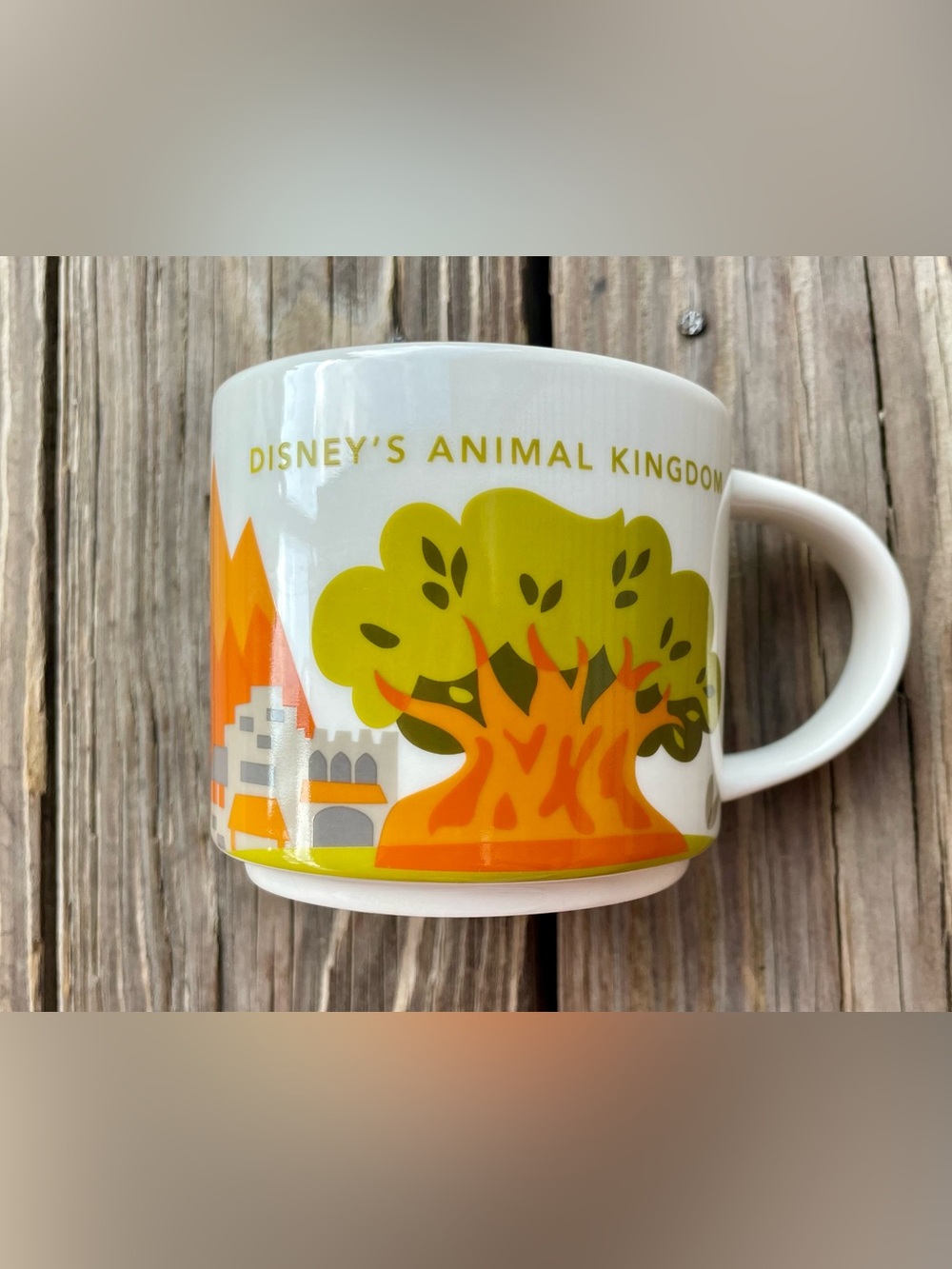 Starbucks - Disney’s ANIMAL KINGDOM - You Are Here mug - Disney Parks